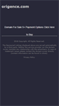 Mobile Screenshot of origence.com